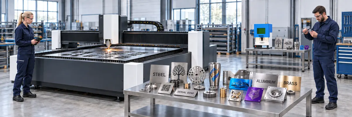 Fiber Laser Marking Engraving Cutting