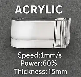 Laser Cut Acrylic 15mm