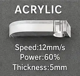 Laser Cut Acrylic 5mm