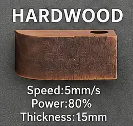 Laser Cut Hardwood 15mm